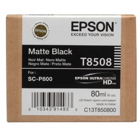 Epson T8508 Mat Siyah Orjinal Kartuş Epson T8508 Mat Siyah Orjinal Kartuş