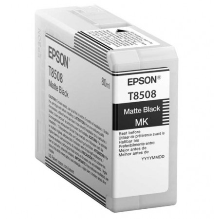 Epson T8508 Mat Siyah Orjinal Kartuş Epson T8508 Mat Siyah Orjinal Kartuş