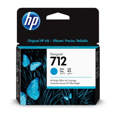 HP 3ED67A (712) Mavi Orjinal Kartuş HP 3ED67A (712) Mavi Orjinal Kartuş
