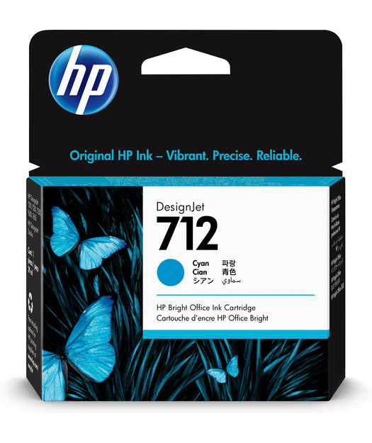 HP 3ED67A (712) Mavi Orjinal Kartuş