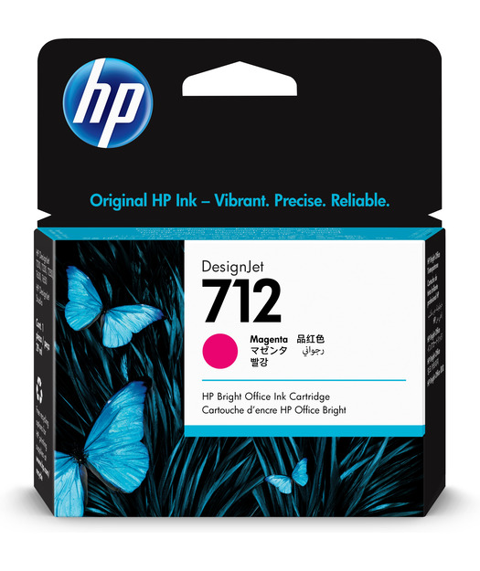 HP 3ED68A (712) Kırmızı Orjinal Kartuş