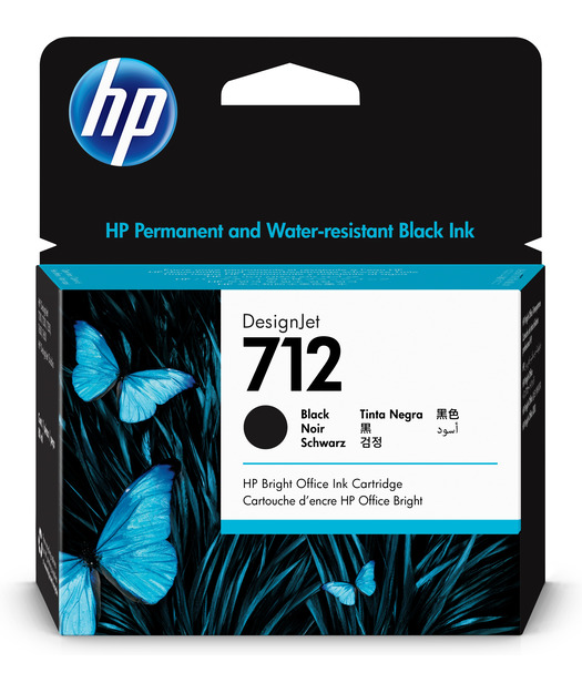 Hp 3ED71A (712) Siyah Orjinal Kartuş Yüksek Kapasite 