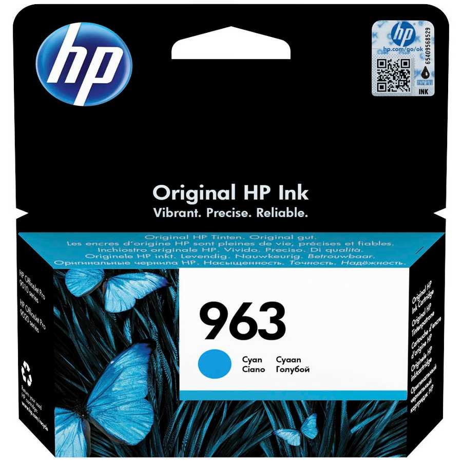 Hp 3JA23AE (963) Mavi Orjinal Kartuş