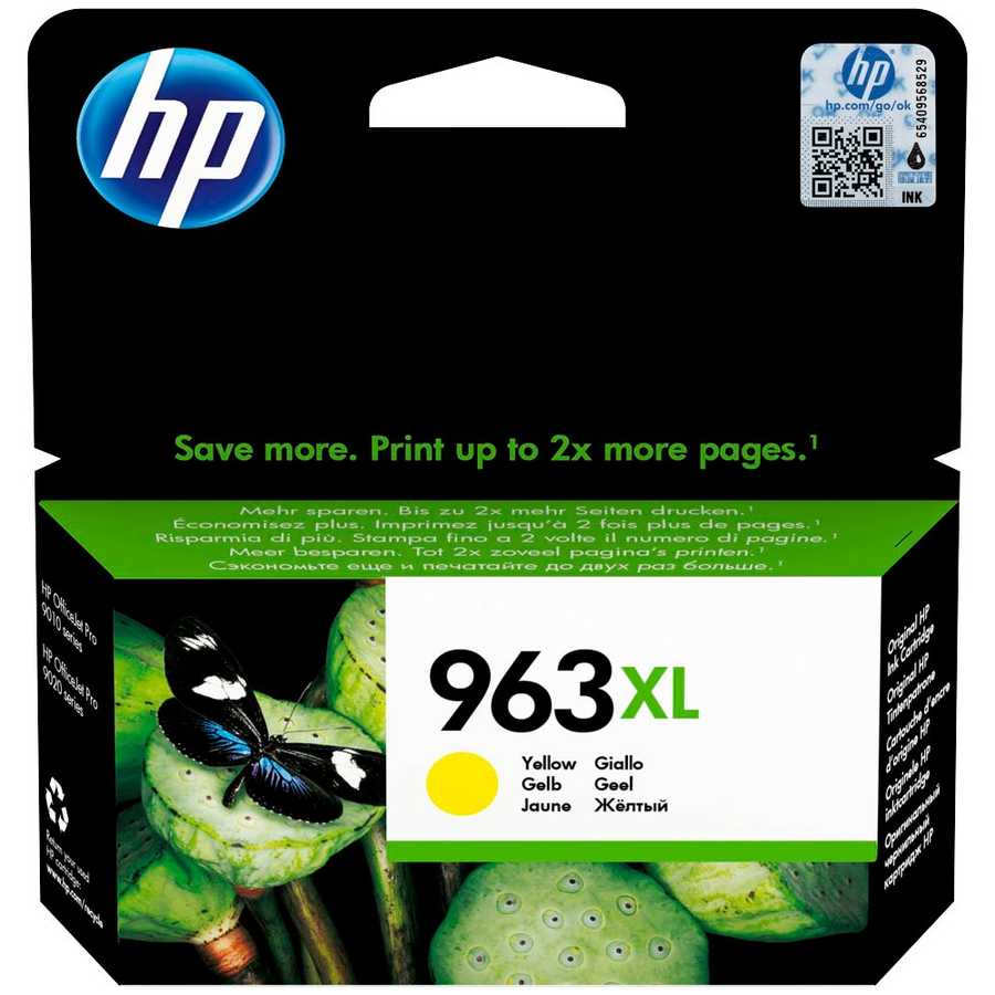 Hp 3JA29AE (963XL) Sarı Orjinal Yüksek Kapasite Kartuş