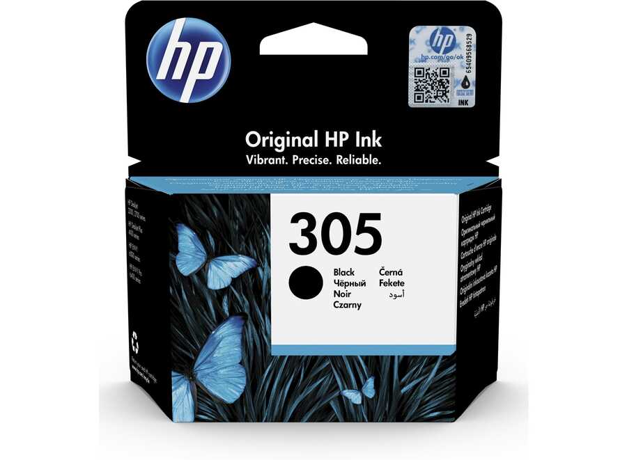 Hp 3YM61AE (305) Siyah Orjinal Kartuş