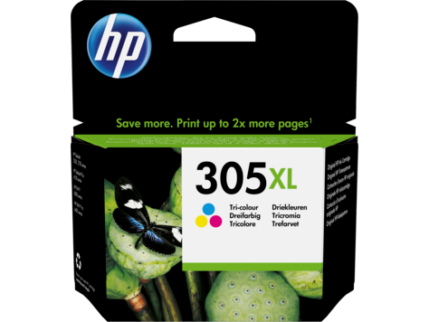 Hp 3YM63AE (305XL) Yüksek Kapasite Renkli Orjinal Kartuş