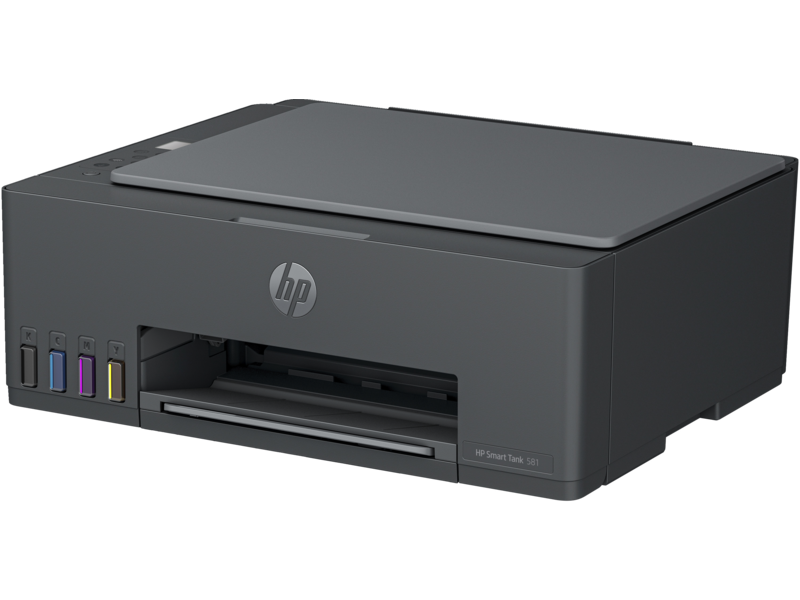 HP 4A8D4A Smart Tank 581 Wi-Fi + Tarayıcı + Fotokopi Renkli Çok Fonksiyonlu Tanklı Yazıcı