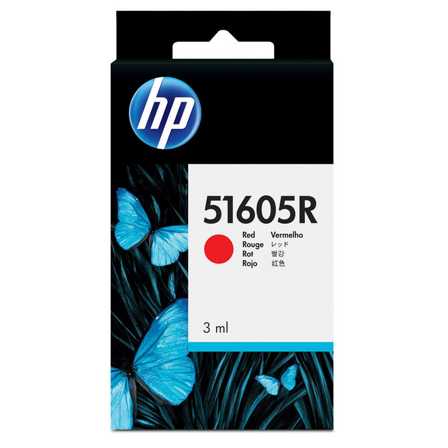 Hp 51605R Kırmızı Orjinal JetKağıt Baskı Kartuş 3ml