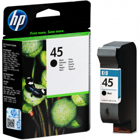 Hp 51645AE (45) Siyah Eski Tarihli Orjinal Kartuş Hp 51645AE (45) Siyah Eski Tarihli Orjinal Kartuş