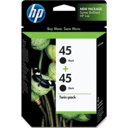 Hp 51645AE 45A Siyah İkili Paket Eski Tarihli Orjinal Kartuş Hp 51645AE 45A Siyah İkili Paket Eski Tarihli Orjinal Kartuş