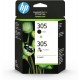 HP 6ZD17AE (305) Siyah+Renkli İkili Paket Orjinal Kartuş HP 6ZD17AE (305) Siyah+Renkli İkili Paket Orjinal Kartuş