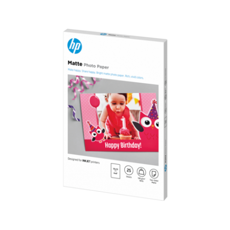 Hp 7HF70A Matte Orjinal FSC Photo Kağıt 25 Sayfa 4x6 Hp 7HF70A Matte Orjinal FSC Photo Kağıt 25 Sayfa 4x6