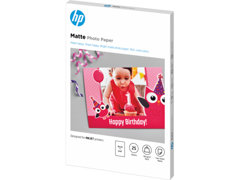 Hp 7HF70A Matte Orjinal FSC Photo Kağıt 25 Sayfa 4x6