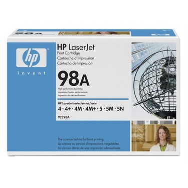 HP 92298A (98A) Siyah Orjinal Toner 