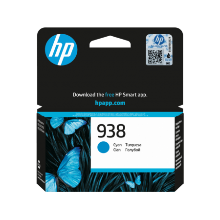 HP 938 4S6X5PE Orjinal Mavi Kartuş HP 938 4S6X5PE Orjinal Mavi Kartuş