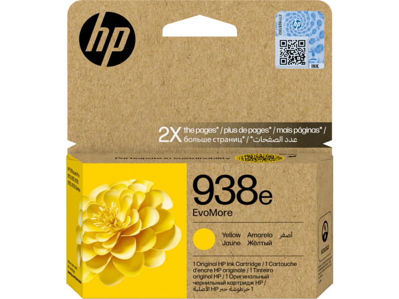 HP 938e Sarı Orijinal Kartuş Mürekkep (4S6Y1PE)