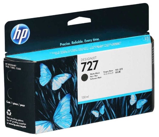 Hp B3P22A (727) Mat Siyah Orjinal Kartuş