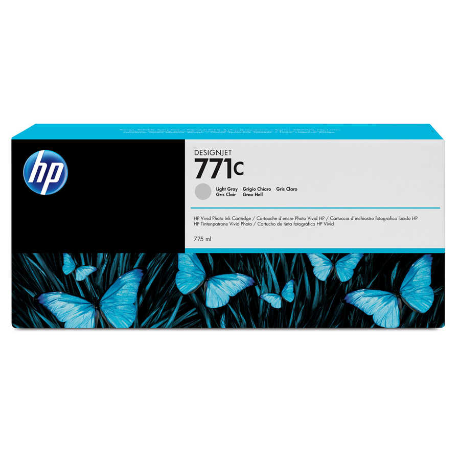 Hp B6Y14A (771C) 775 ml Açık Gri DesignJet Kartuş