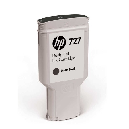 Hp C1Q12A (727) 300 ml Mat Siyah Orjinal DesignJet Kartuş Hp C1Q12A (727) 300 ml Mat Siyah Orjinal DesignJet Kartuş