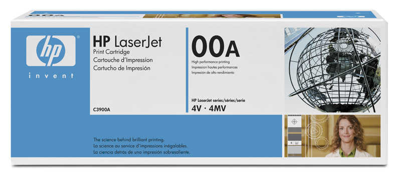 HP C3900a (00a) Siyah Mavi Beyaz Kutu Orjinal Toner