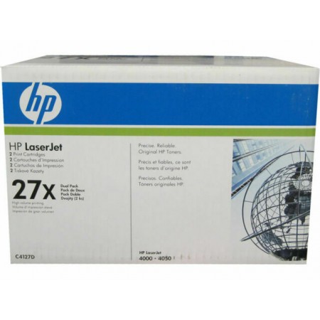 Hp C4127X (27X) Mavi Beyaz Kutu Siyah Orjinal Toner Hp C4127X (27X) Mavi Beyaz Kutu Siyah Orjinal Toner
