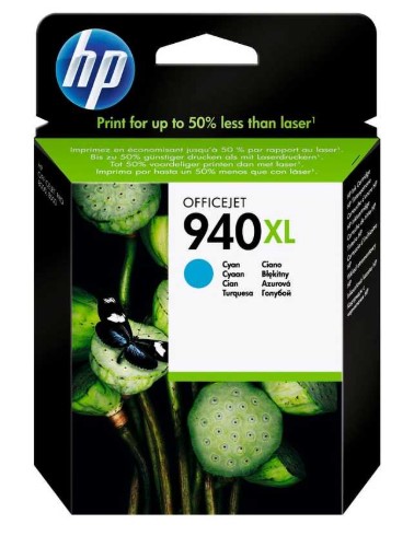 Hp C4907AE (940XL) Mavi Orjinal Kartuş