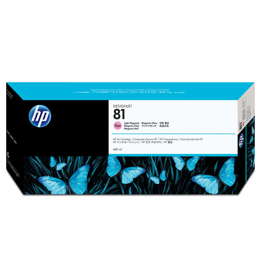 Hp C4935A (81) Orjinal 680 ml Açık Kırmızı Boya Kartuş