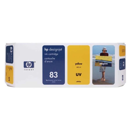 Hp C4943A (83) Orjinal 680 ml Sarı DesignJet UV Kartuş Hp C4943A (83) Orjinal 680 ml Sarı DesignJet UV Kartuş