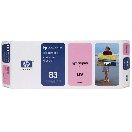 Hp C4945A (83) Eski Tarihli Orjinal 680 ml Açık Kırmızı DesignJet UV Kartuş Hp C4945A (83) Eski Tarihli Orjinal 680 ml Açık Kırmızı DesignJet UV Kartuş