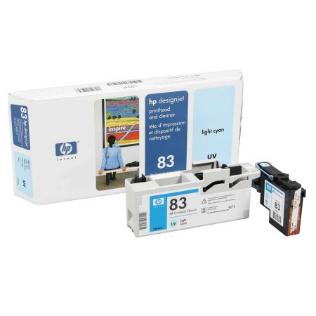 Hp C4964A (83) Eski Tarihli Orjinal UV Açık Camgöbeği Baskı Kafası ve Baskı Kafası Temizleyicisi Hp C4964A (83) Eski Tarihli Orjinal UV Açık Camgöbeği Baskı Kafası ve Baskı Kafası Temizleyicisi