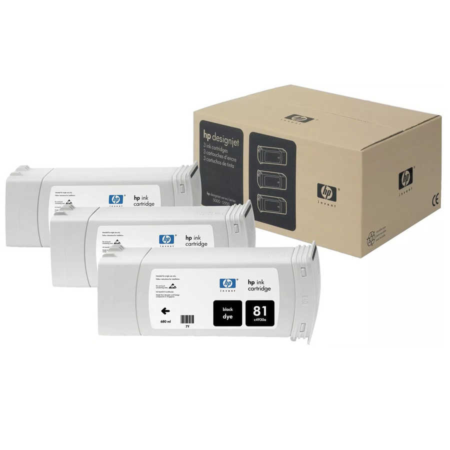 Hp C5066A (81) Siyah Orjinal Multi Paket Kartuş