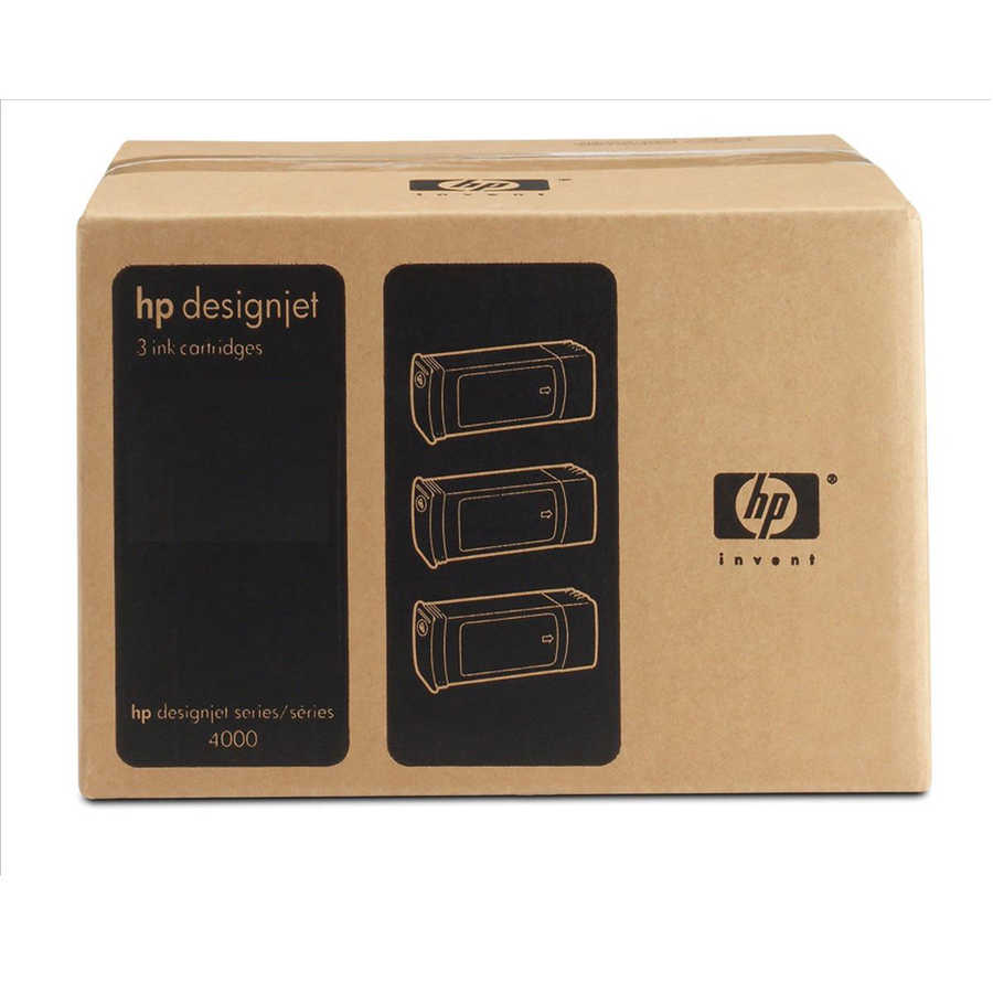 Hp C5084A (90) Orjinal 3'lü Paket 400 ml Kırmızı DesignJet Kartuş