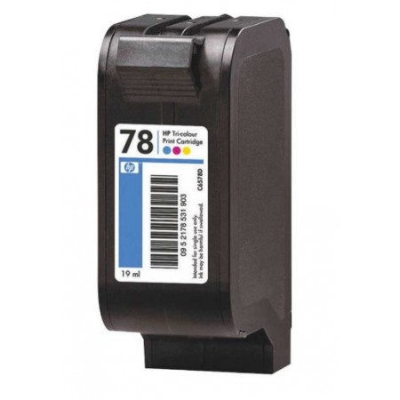 Hp C6578D (78) Renkli Orjinal Kartuş Hp C6578D (78) Renkli Orjinal Kartuş