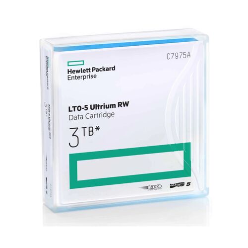 HP C7975A LTO5 Ultrium RW Data Kartuş 1.5 TB / 3 TB 846m, 12.65mm