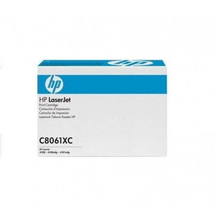Hp C8061XC (61X) Siyah Orjinal Toner Hp C8061XC (61X) Siyah Orjinal Toner