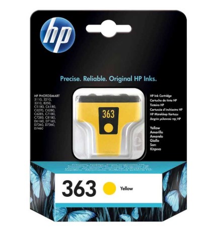 Hp C8773EE (363) Sarı Orjinal Kartuş