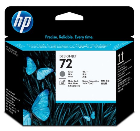 Hp C9380A (72) Gri Ve Foto Siyah Orjinal Baskı Kafası