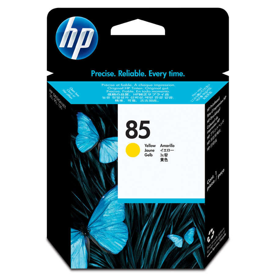 Hp C9422A (85) Kutusu Hasarlı Sarı Orjinal Baskı Kafası 