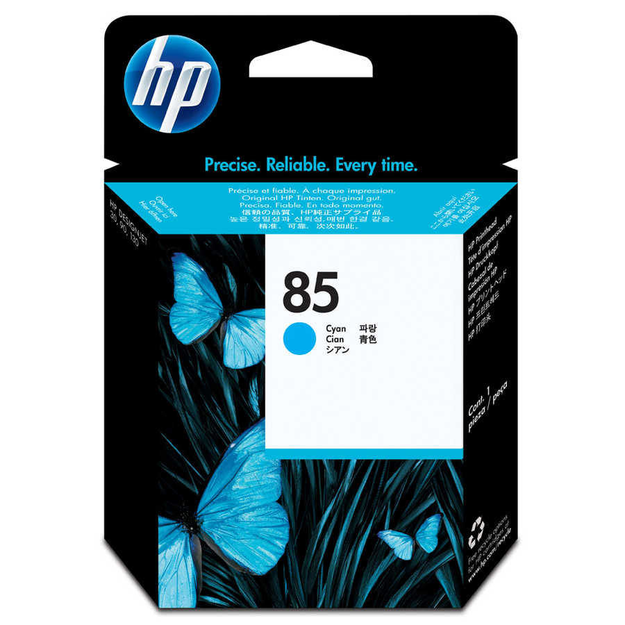 Hp C9424A (85) Kutusu Hasarlı ve Eski Tarihli  Orjinal Açık Kırmızı Baskı Kafası