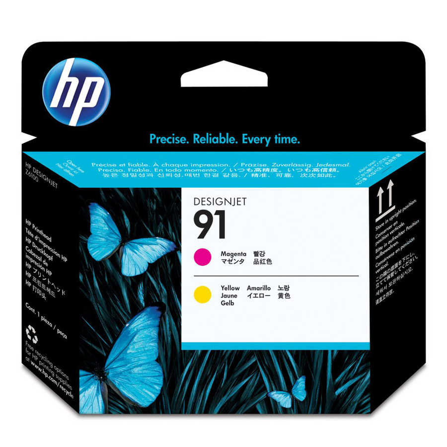 Hp C9461A (91) Orjinal Kırmızı ve Sarı Baskı Kafası