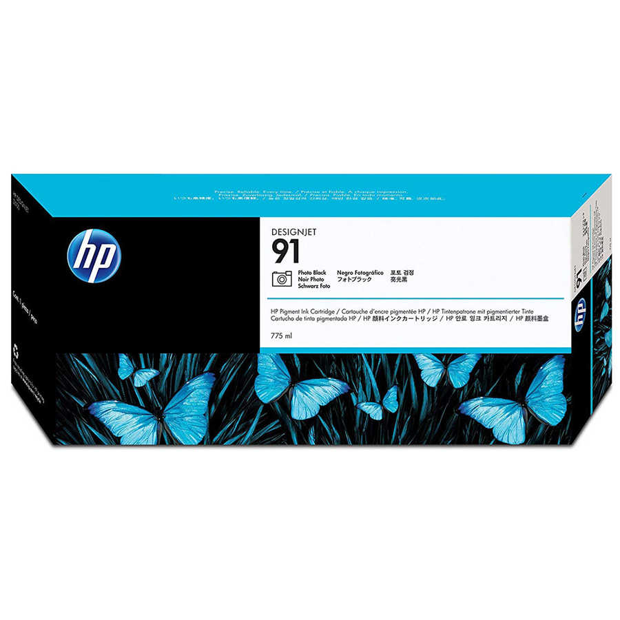 Hp C9465A (91) Orjinal 775 ml Pigment Fotoğraf Siyah Kartuş