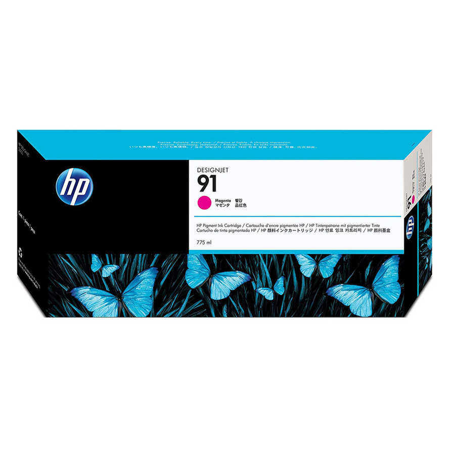 Hp C9468A (91) Orjinal 775 ml Pigment Kırmızı Kartuş