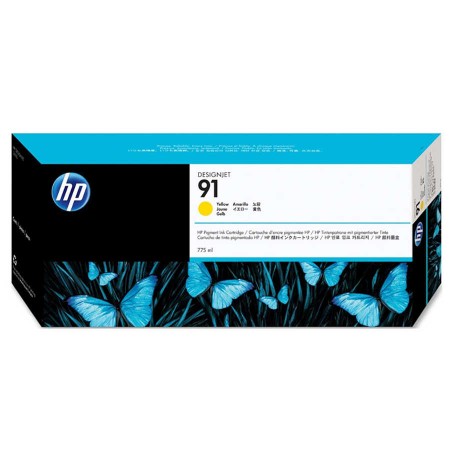 Hp C9469A (91) Orjinal 775 ml Pigment Sarı Kartuş Hp C9469A (91) Orjinal 775 ml Pigment Sarı Kartuş
