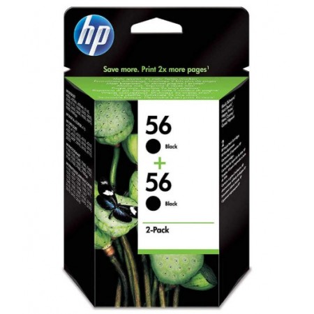 Hp C9502AE (56) Siyah Orjinal Multi Paket Kartuş Hp C9502AE (56) Siyah Orjinal Multi Paket Kartuş