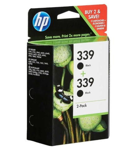 Hp C9504EE (339) Siyah Orjinal Multi Paket Kartuş 