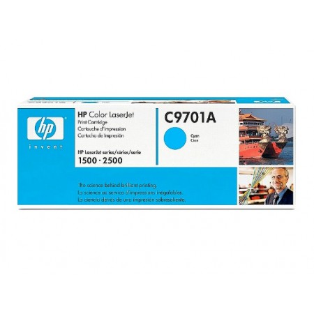 Hp C9701A (121A) Mavi Orjinal Toner Hp C9701A (121A) Mavi Orjinal Toner