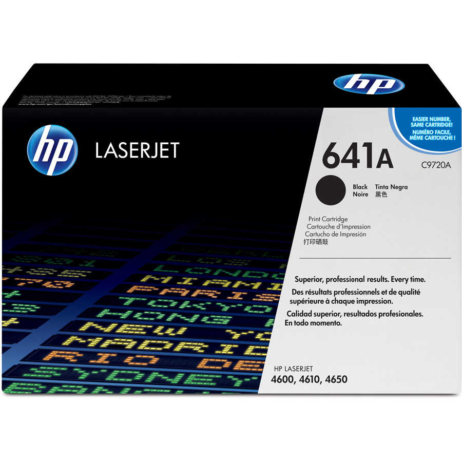 Hp C9720A (641A) Siyah Orjinal Toner