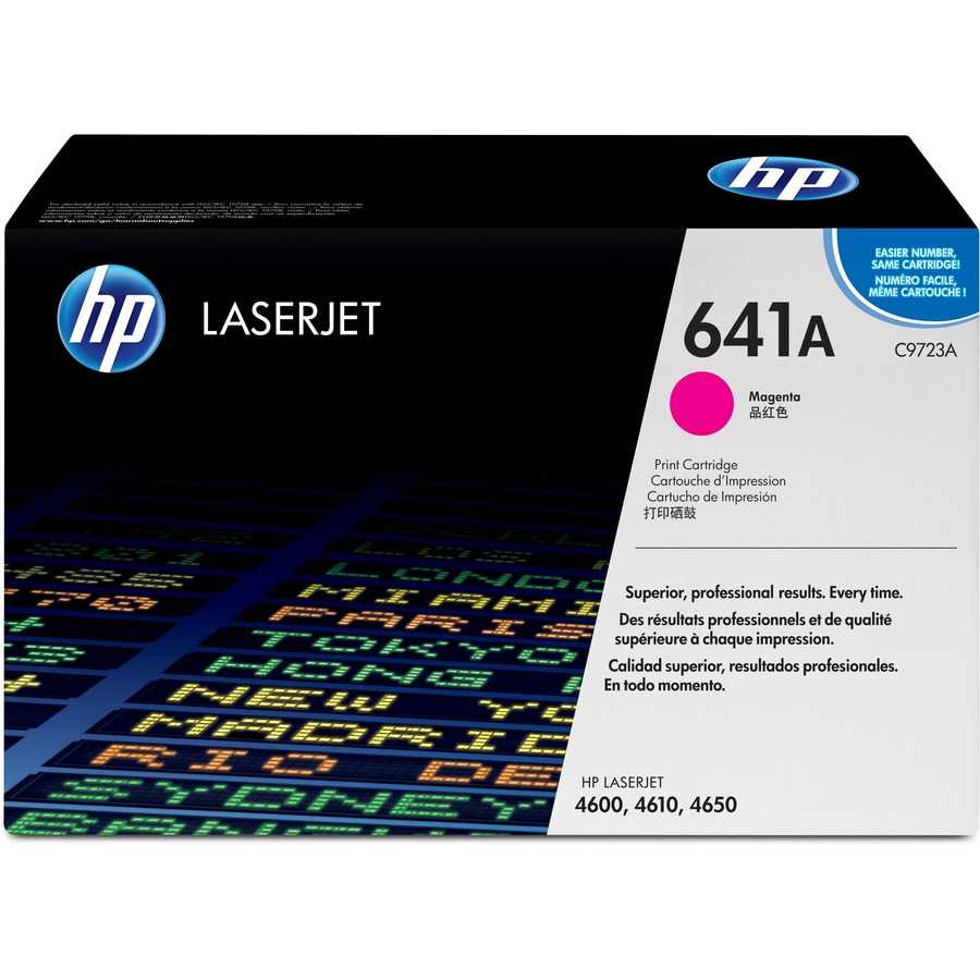 Hp C9723A (641A) Kırmızı Orjinal Toner