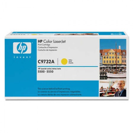 Hp C9732A (645A) Sarı Orjinal Toner Hp C9732A (645A) Sarı Orjinal Toner