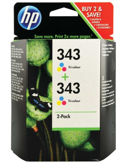 Hp CB332EE (343) Renkli Orjinal Multi Paket Kartuş 